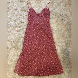 Pink Floral Dress